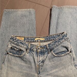 Levi's Light Blue Straight Leg Jeans